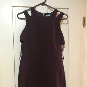 She and sky cocktail dress red wine 4